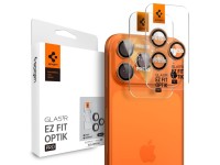 Lente de câmera Spigen Optik Pro para iPhone 16 Pro / Max / 17 Pro / Max - Laranja Lente de câmera Spigen Optik Pro para iPhone 16 Pro / Max / 17 Pro / Max - Laranja