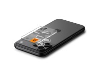 Funda para cámara Spigen Optik Pro GLAS.TR "EZ FIT" (paquete de 2) para iPhone 16 Pro/Max/17 Pro/Max Funda para cámara Spigen Optik Pro GLAS.TR "EZ FIT" (paquete de 2) para iPhone 16 Pro/Max/17 Pro/Max
