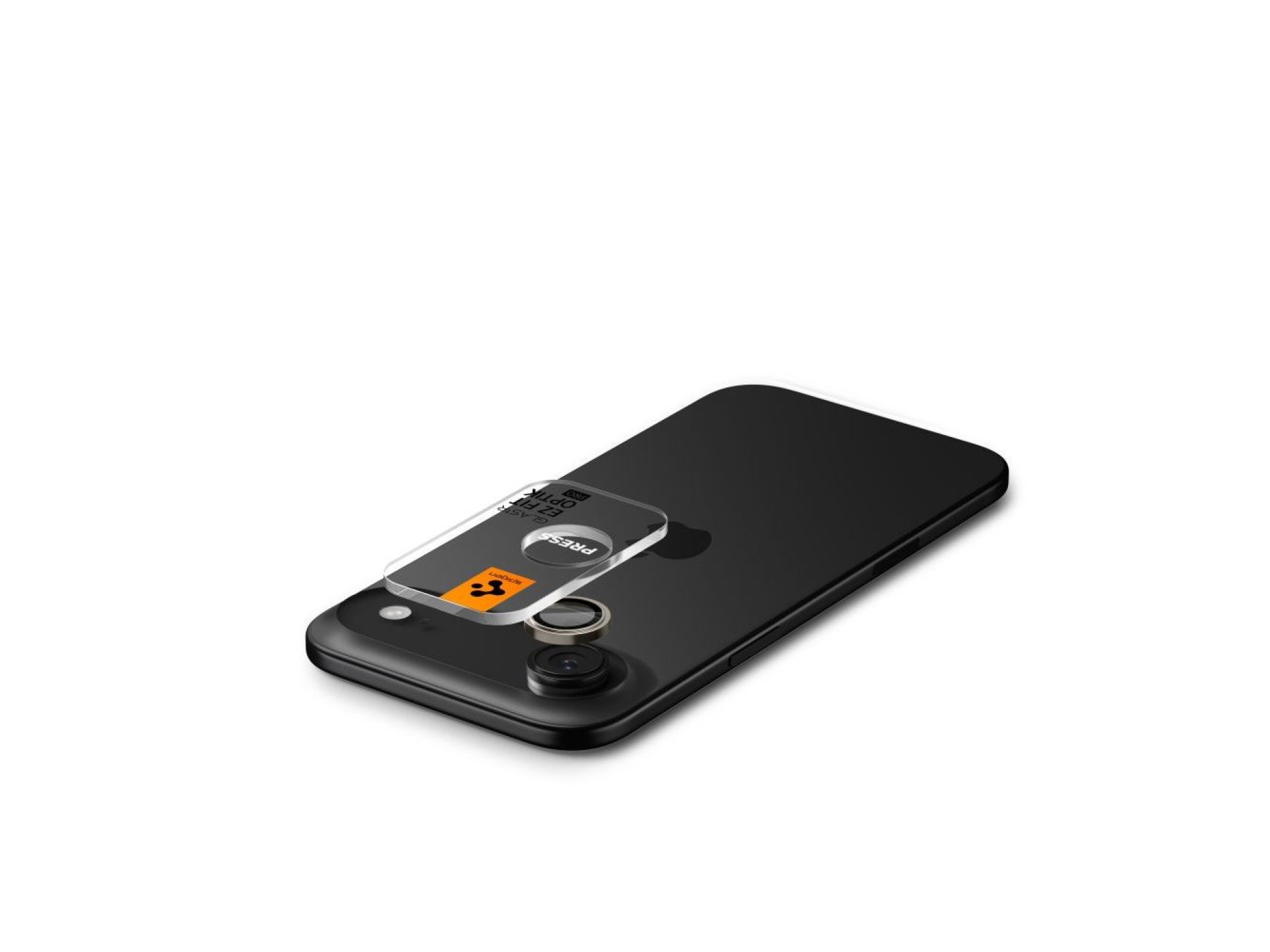 Kit com 2 capas de câmera Spigen Optik Pro GLAS.TR