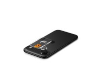 Kit com 2 capas de c�mera Spigen Optik Pro GLAS.TR "EZ FIT" para iPhone Air - Prata