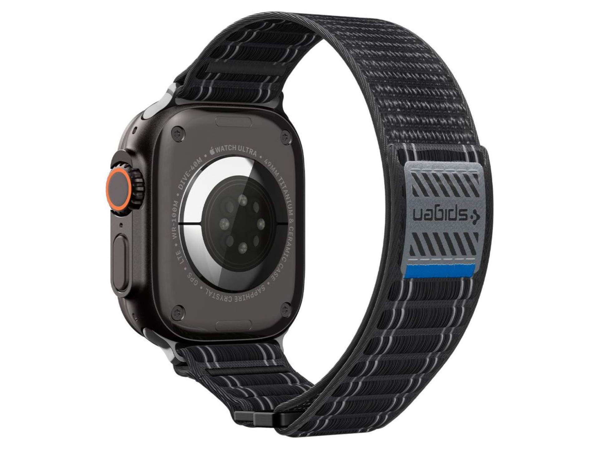 Spigen WBF0 Strap for Apple Watch 44 / 45 / 46 / 49 mm - Black
