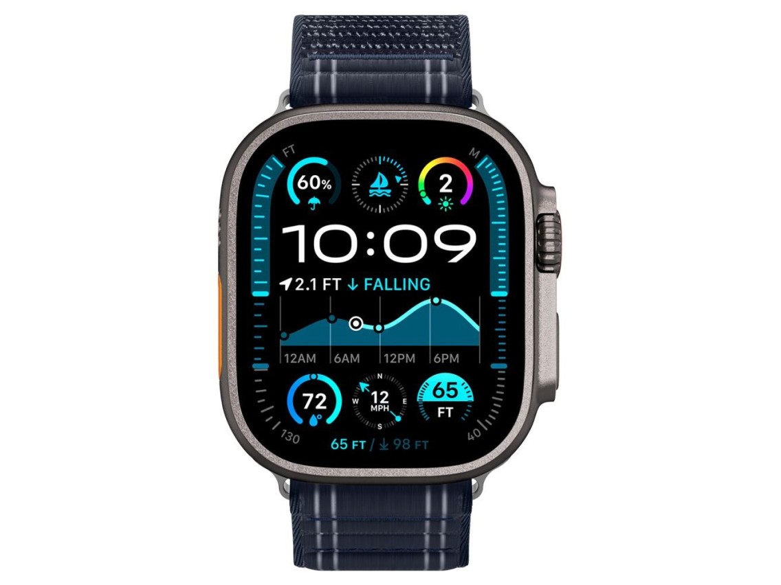 Spigen WBF0 Strap for Apple Watch 44 / 45 / 46 / 49 mm - Navy Blue