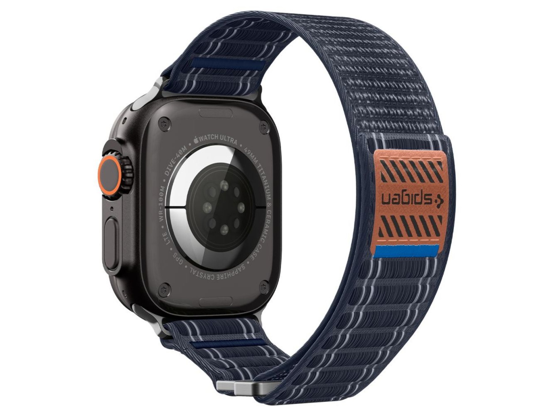 Spigen WBF0 Strap for Apple Watch 44 / 45 / 46 / 49 mm - Navy Blue