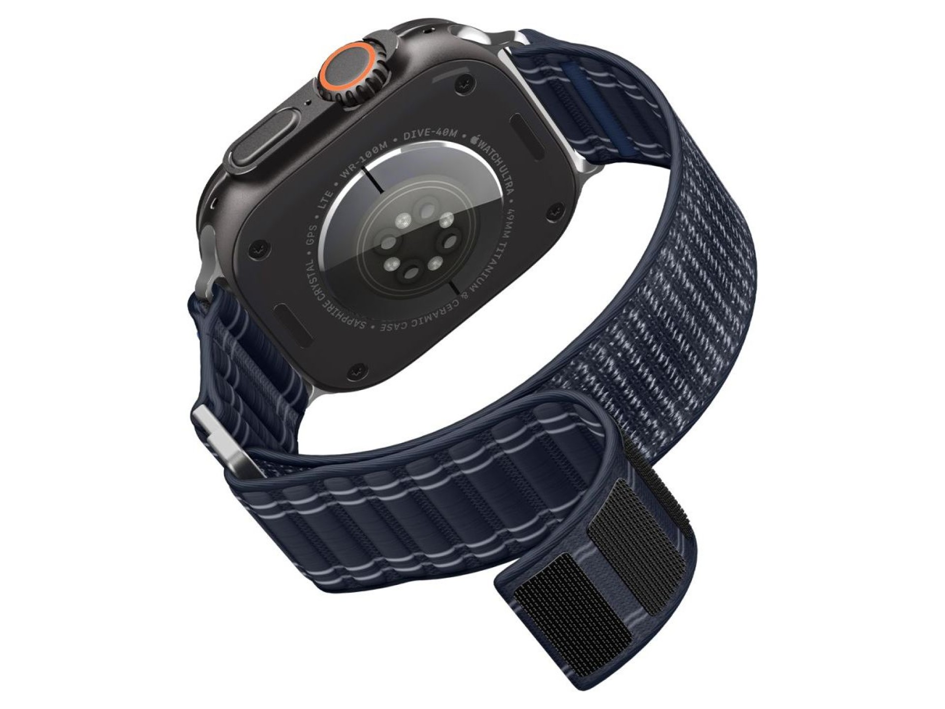 Spigen WBF0 Strap for Apple Watch 44 / 45 / 46 / 49 mm - Navy Blue