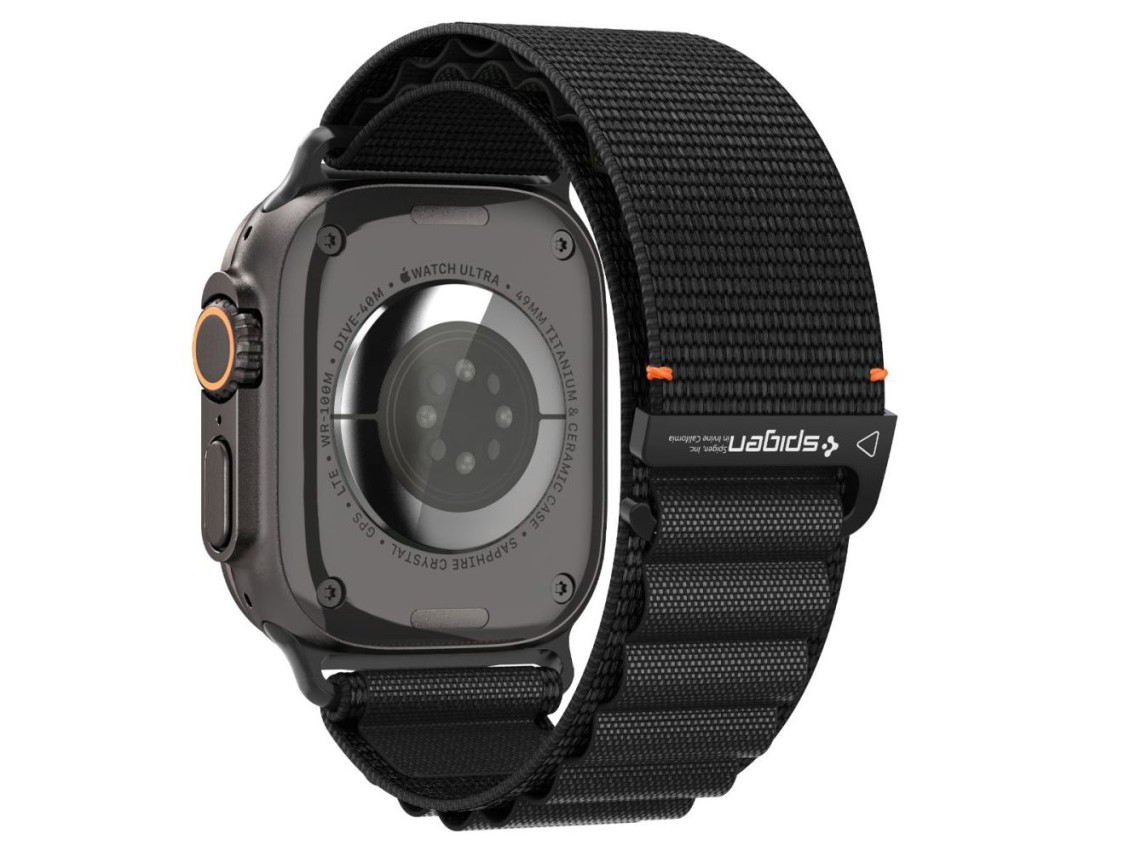 Pulseira Spigen WBF1 para Apple Watch 44/45/46/49 mm - Preta