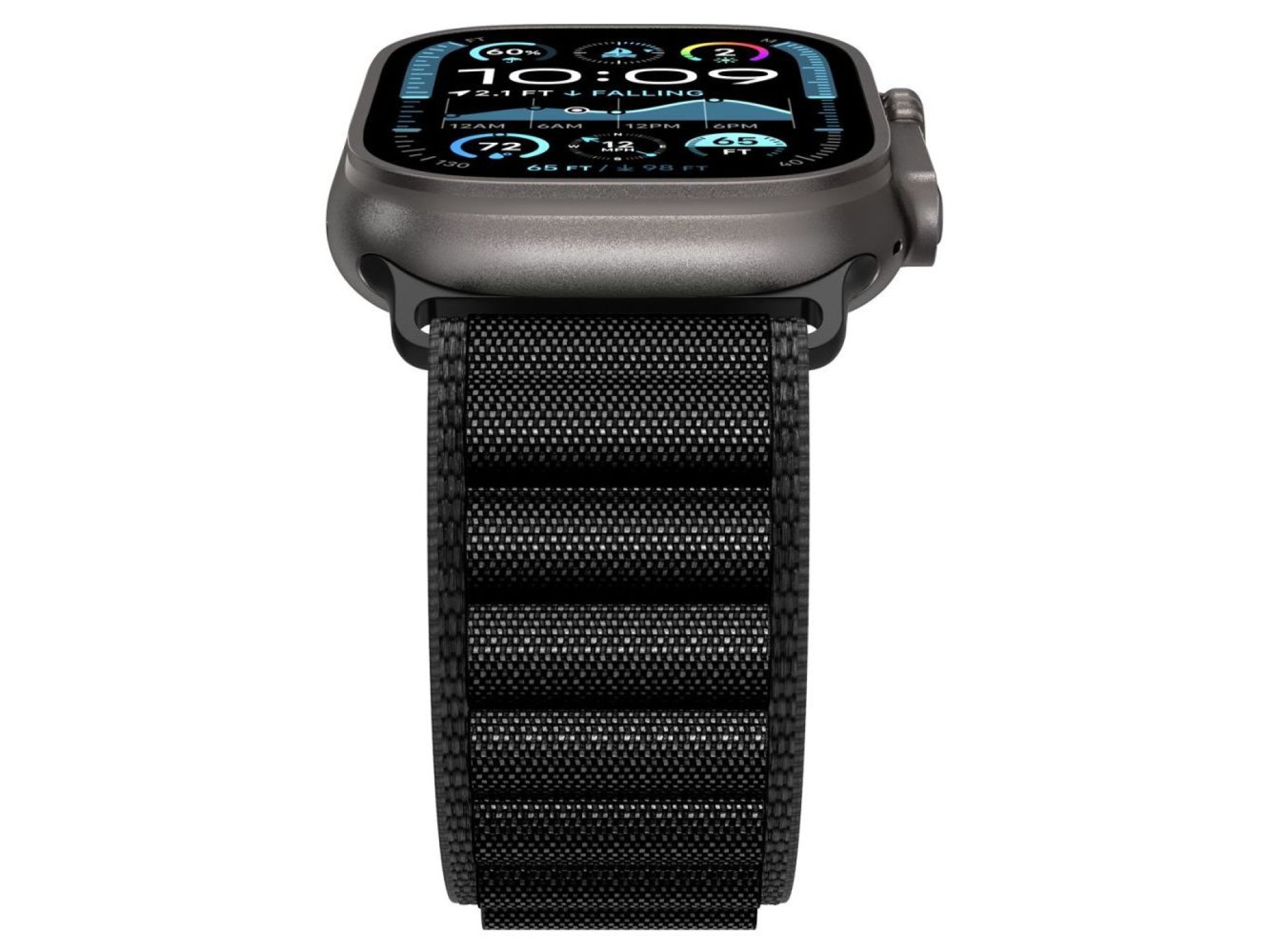 Pulseira Spigen WBF1 para Apple Watch 44/45/46/49 mm - Preta