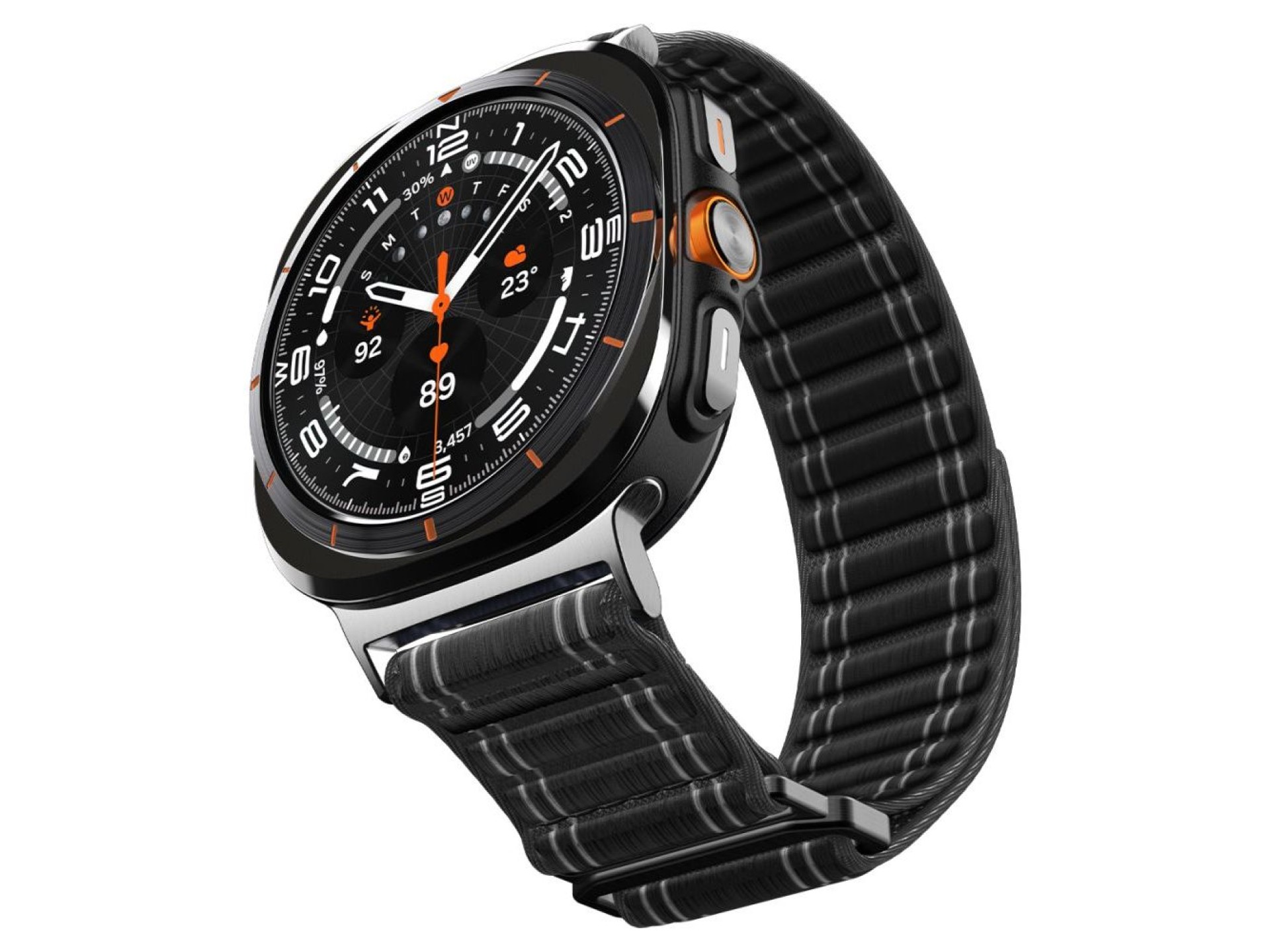 Spigen WBF0 Strap for Samsung Galaxy Watch Ultra 47mm - Black