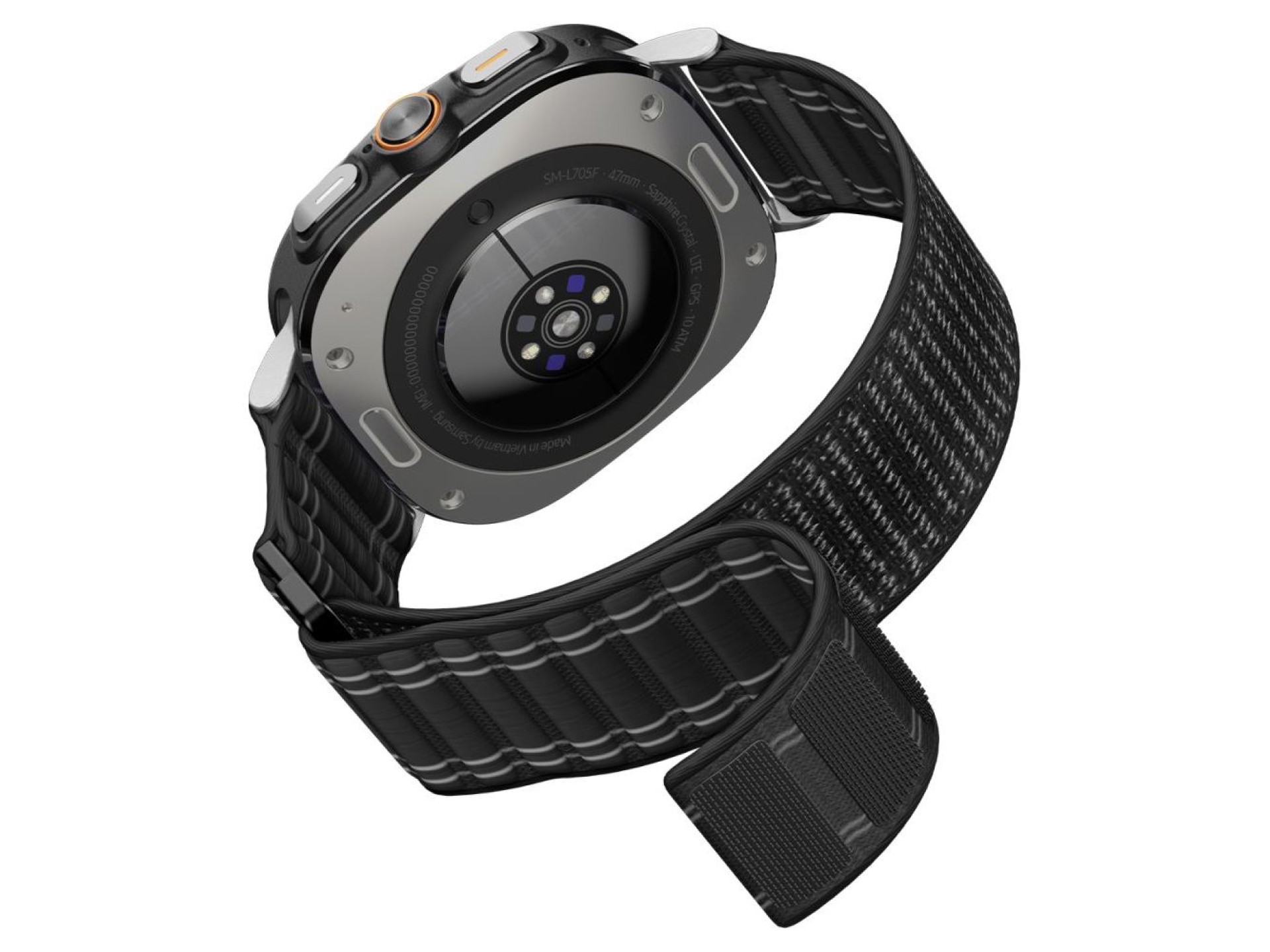 Spigen WBF0 Strap for Samsung Galaxy Watch Ultra 47mm - Black
