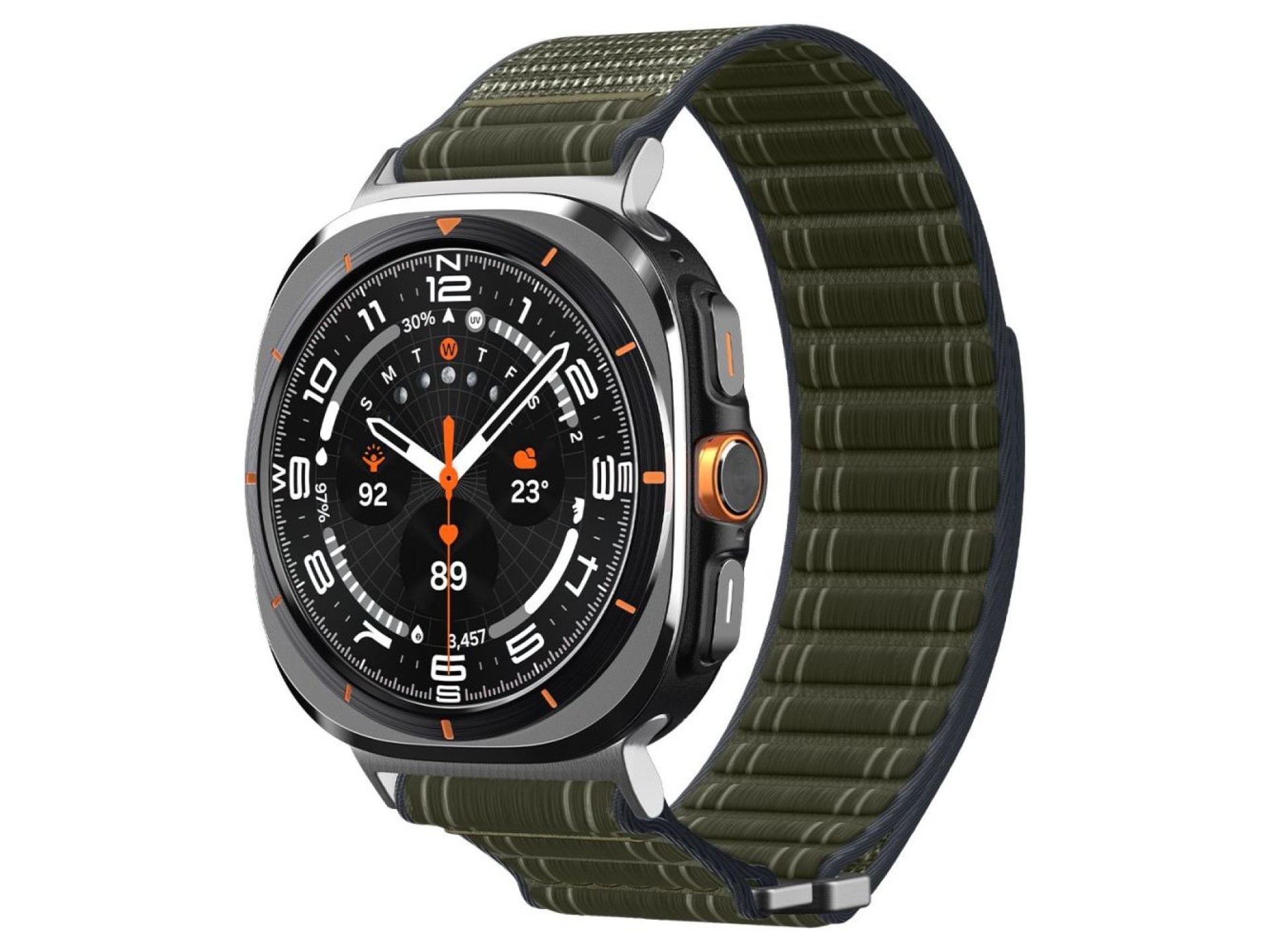 Correa Spigen WBF0 para Samsung Galaxy Watch Ultra de 47 mm - Verde