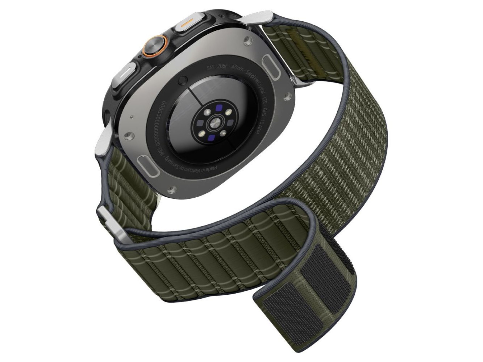 Correa Spigen WBF0 para Samsung Galaxy Watch Ultra de 47 mm - Verde
