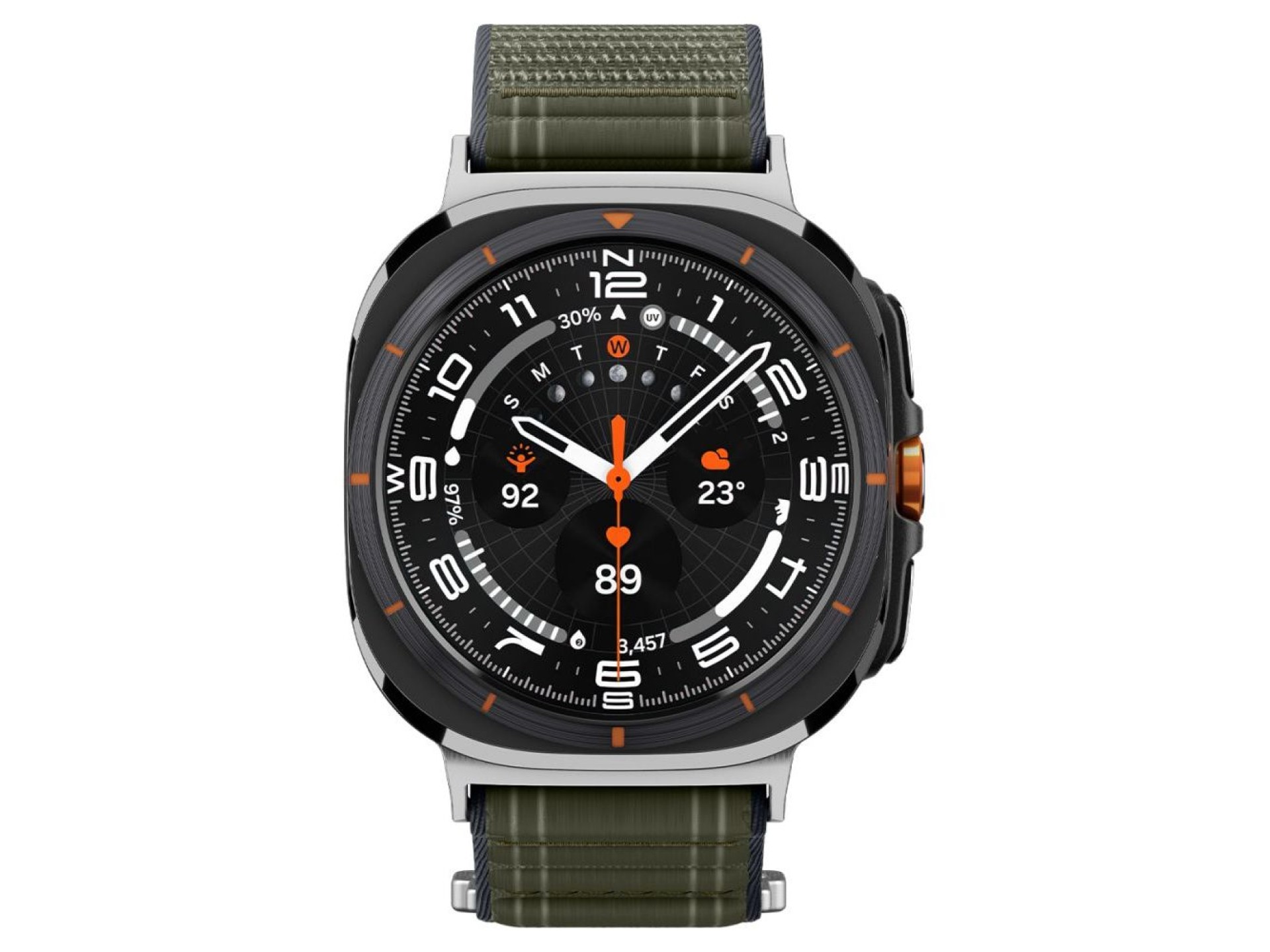 Correa Spigen WBF0 para Samsung Galaxy Watch Ultra de 47 mm - Verde