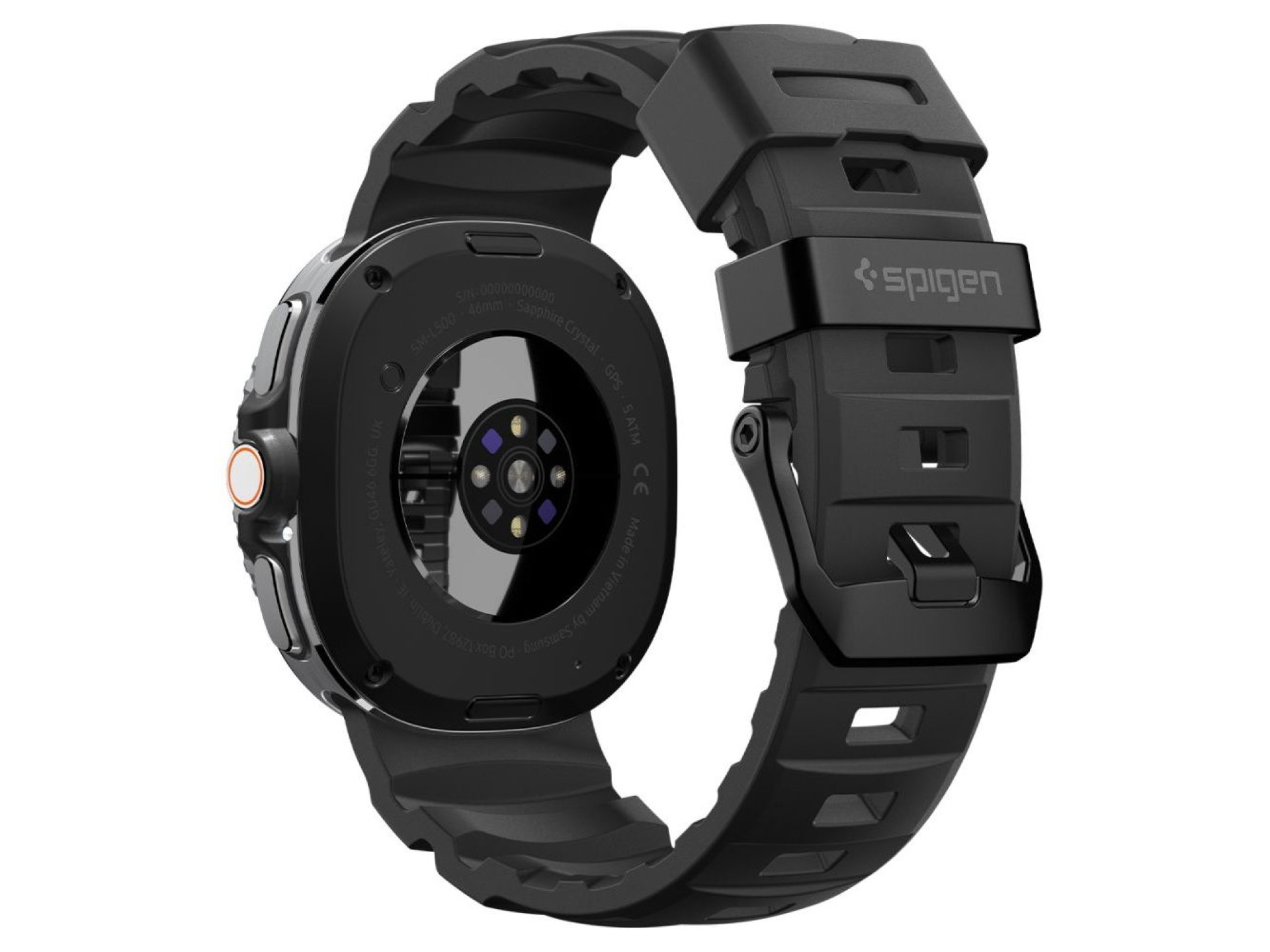 Correa Spigen WBS2 para Samsung Galaxy Watch de 40/44/46 mm - Negra