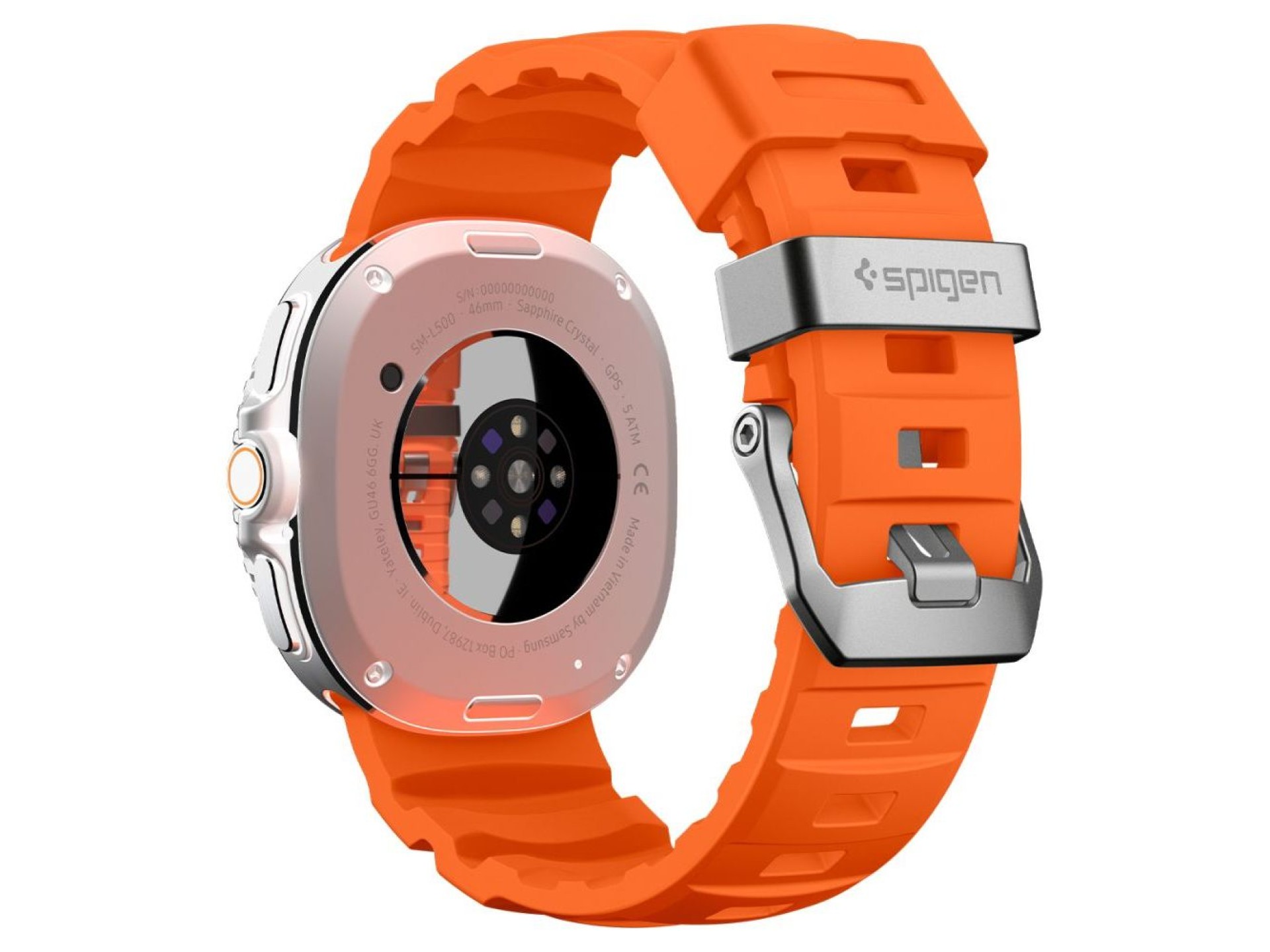 Spigen WBS2 Strap for Samsung Galaxy Watch 40/44/46 mm - Orange