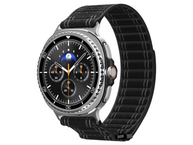Pulseira Spigen WBF0 para Samsung Galaxy Watch 40/44/46 mm - Preta Pulseira Spigen WBF0 para Samsung Galaxy Watch 40/44/46 mm - Preta