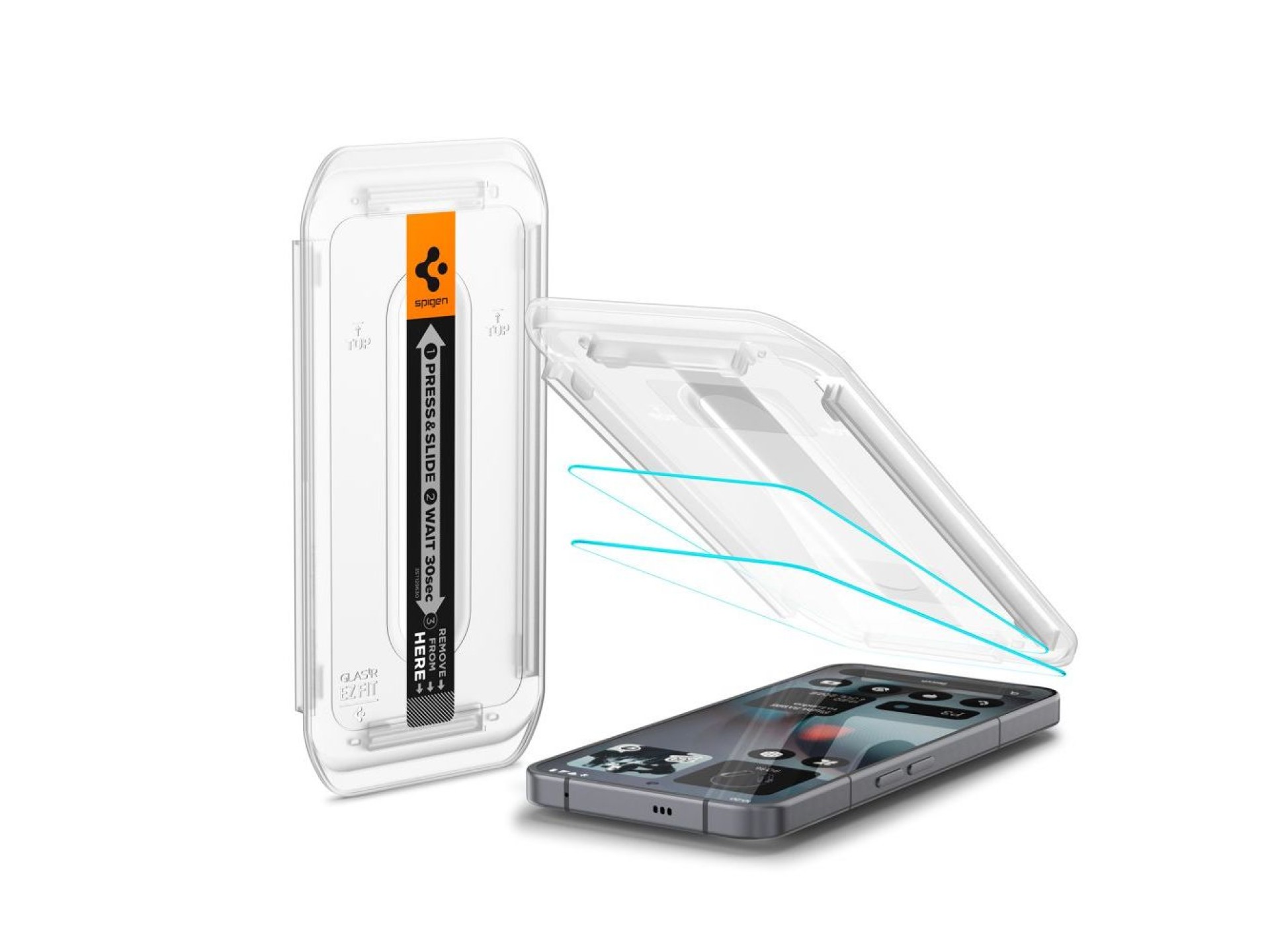 Spigen Glas.TR EZ Fit Tempered Glass 2-pack for Nothing Phone 3 - Transparent