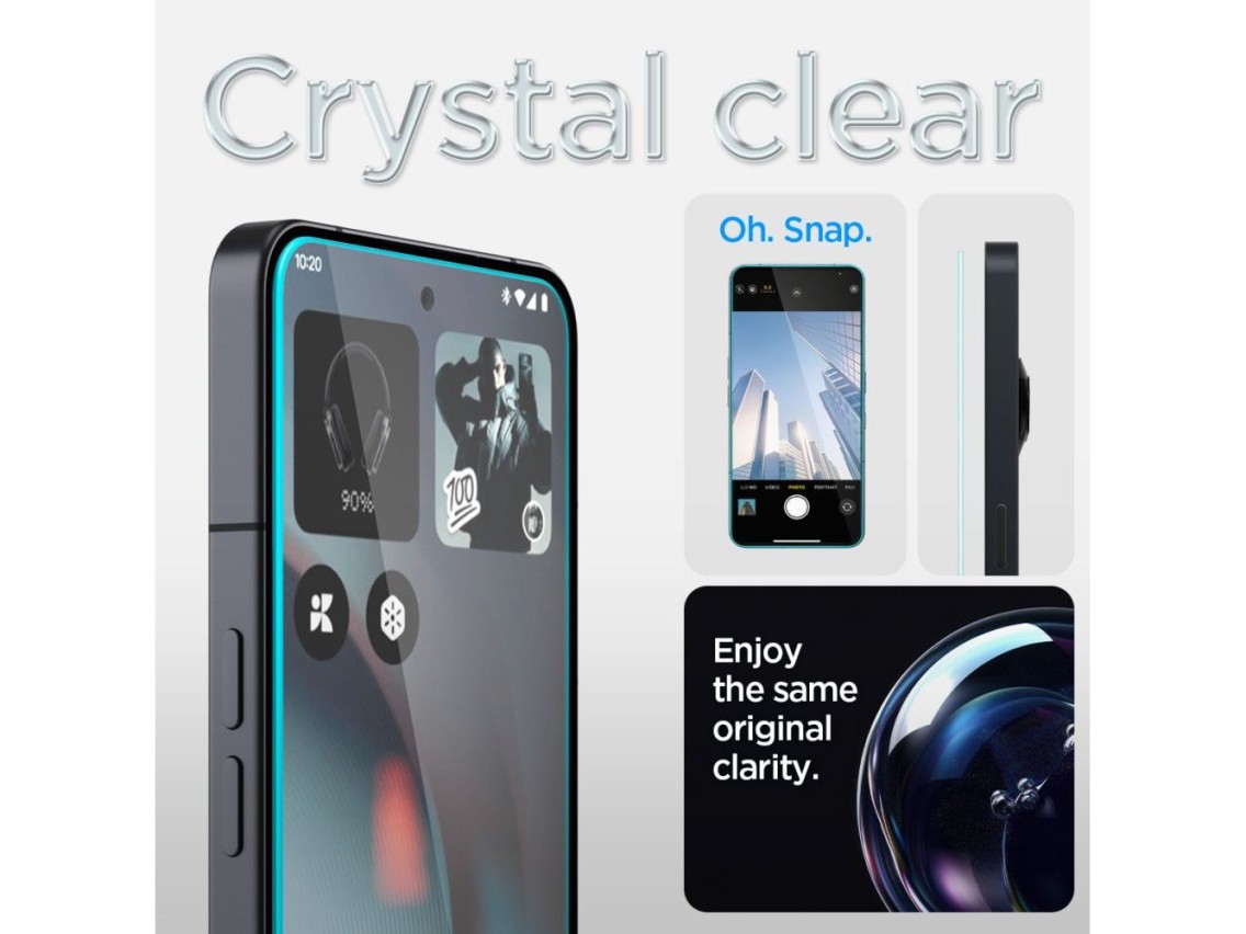 Spigen Glas.TR EZ Fit Tempered Glass 2-pack for Nothing Phone 3 - Transparent