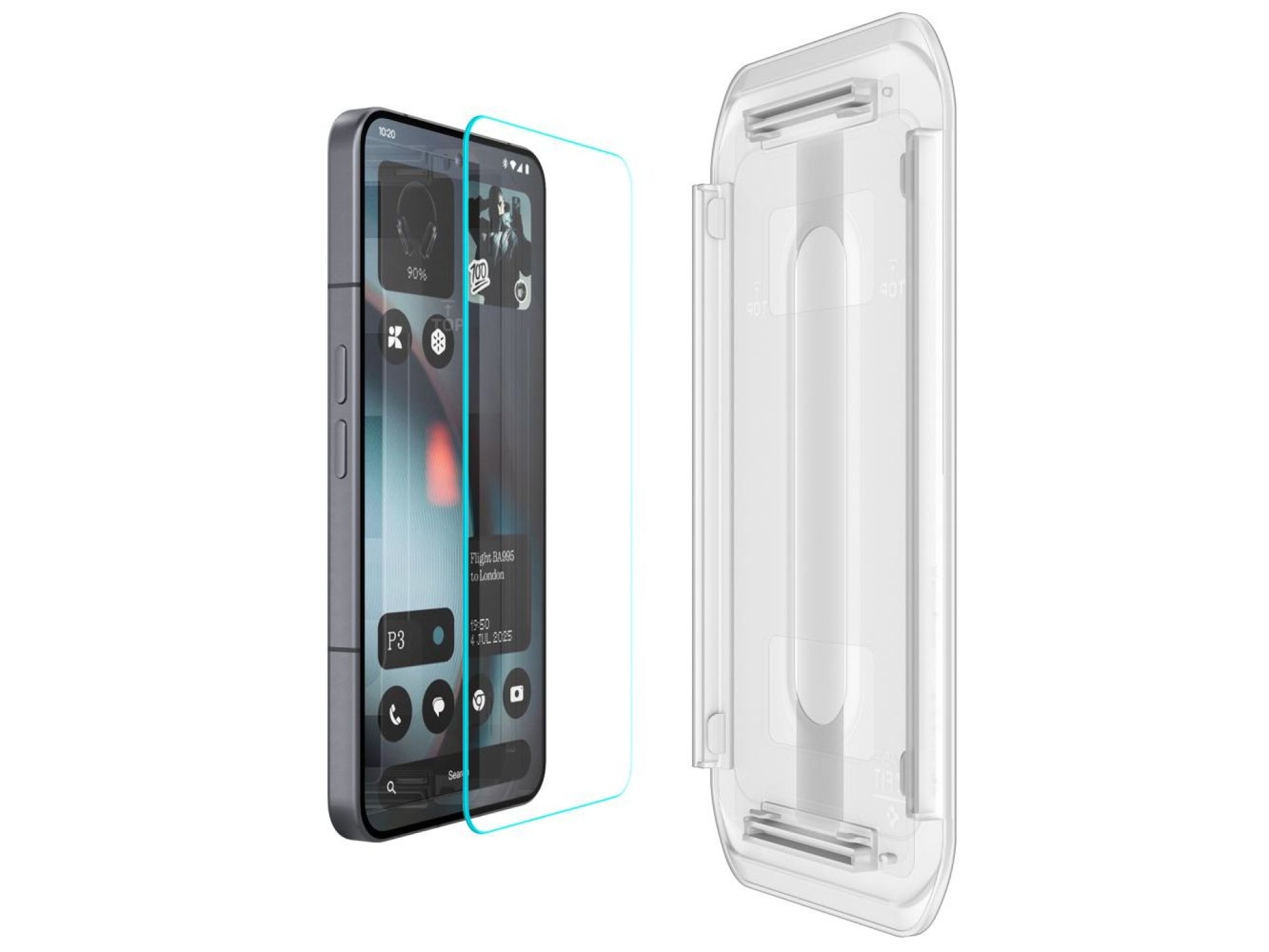 Spigen Glas.TR EZ Fit Tempered Glass 2-pack for Nothing Phone 3 - Transparent