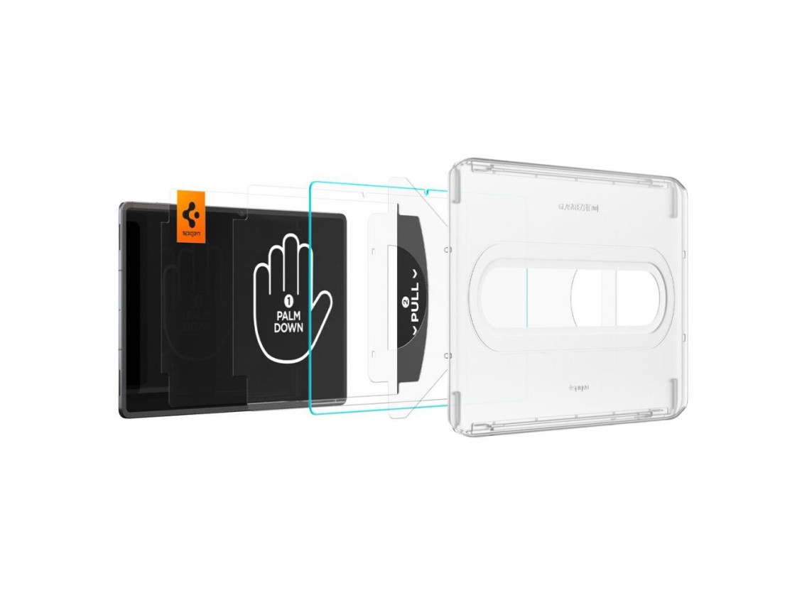 Vidrio templado Spigen Glas.tR "EZ Fit Pro" para Samsung Galaxy Tab S11 Ultra 14.6 X930 / X936B