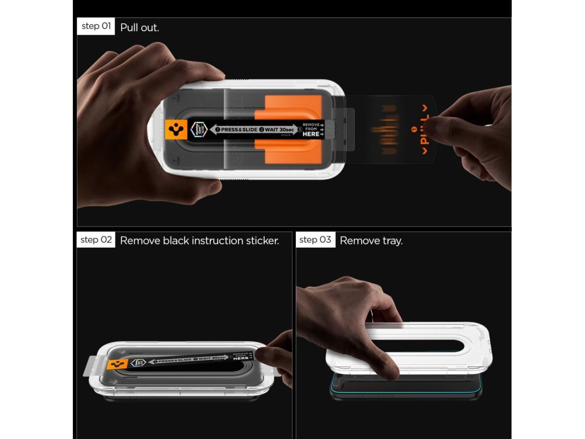 Vidrio templado HD Spigen Glas.Tr