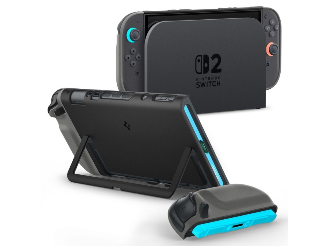 Capa Spigen Nano Pop para Nintendo Switch 2 - Preta