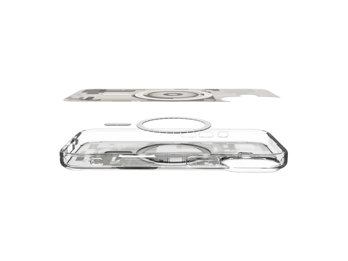 Capa Spigen Ultra Hybrid MagSafe para iPhone 17 Zero One - tit�nio