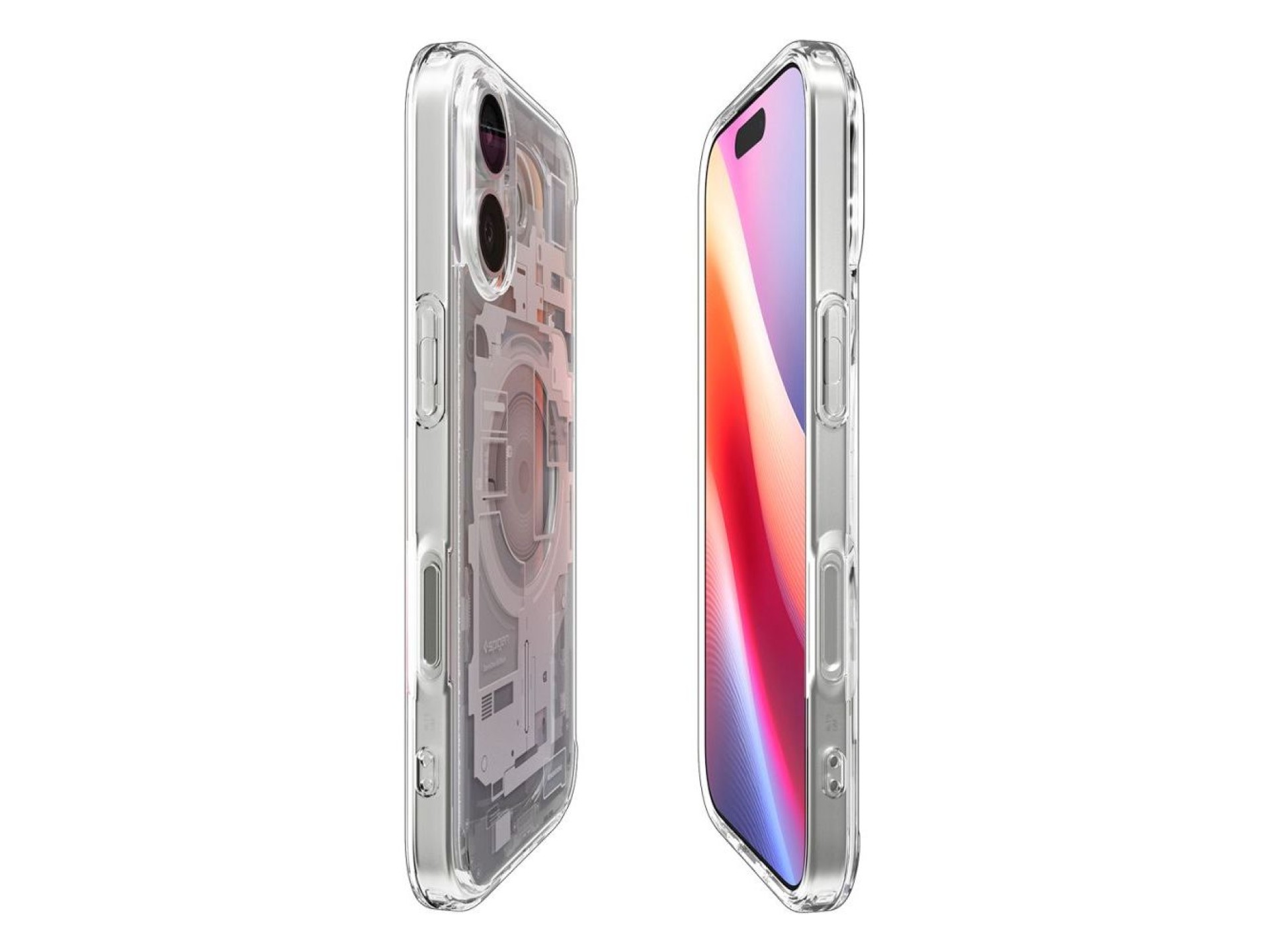 Capa Spigen Ultra Hybrid MagSafe para iPhone 17 Zero One - Branca