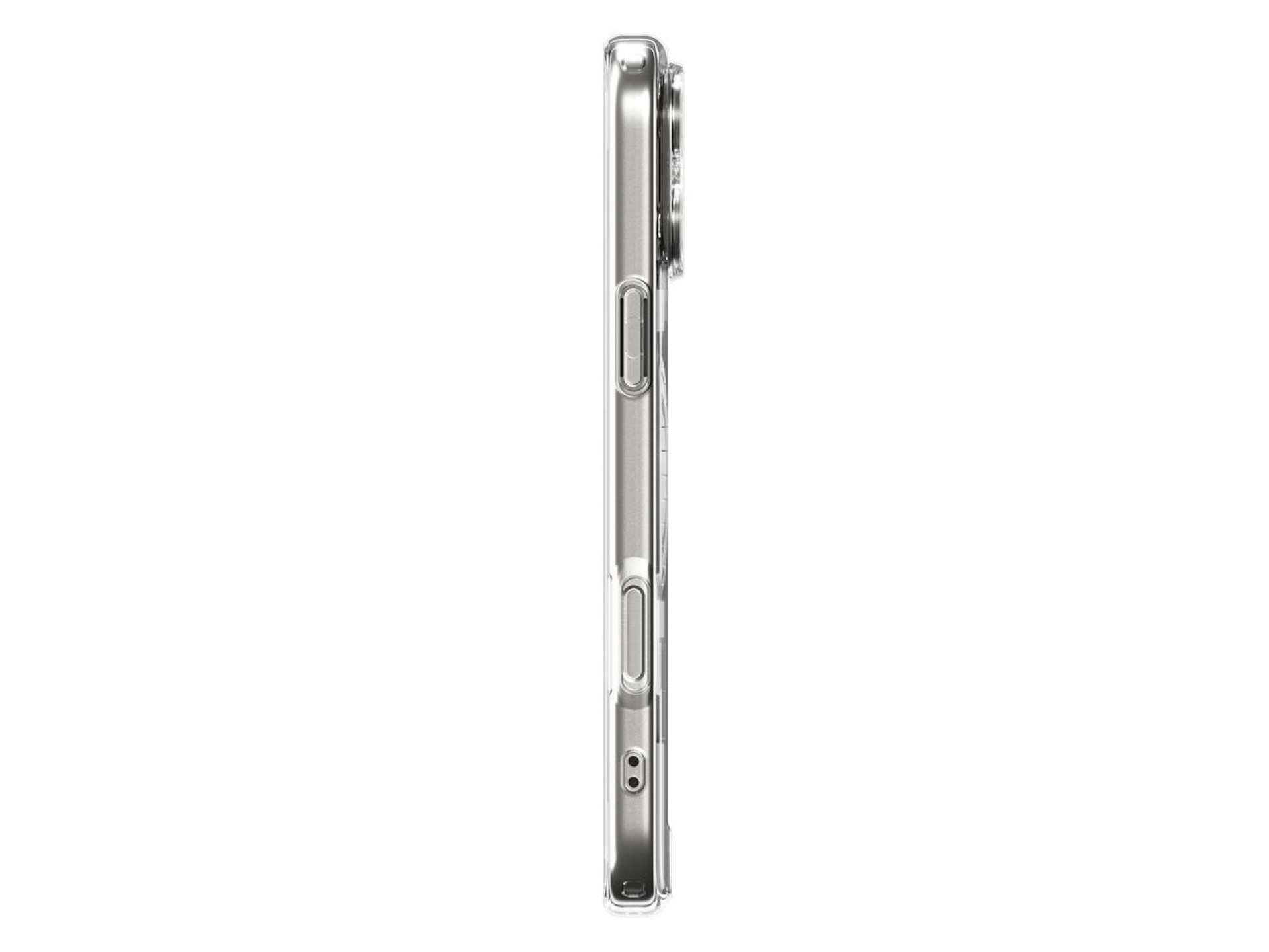 Funda Spigen Ultra Hybrid MagSafe para iPhone 17 Pro Neo One - Transparente