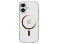 Capa Spigen Ultra Hybrid MagSafe para iPhone 17 - Dourada Transparente Capa Spigen Ultra Hybrid MagSafe para iPhone 17 - Dourada Transparente