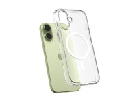 Funda Spigen Ultra Hybrid MagSafe para iPhone 17 - Transparente y blanca Funda Spigen Ultra Hybrid MagSafe para iPhone 17 - Transparente y blanca