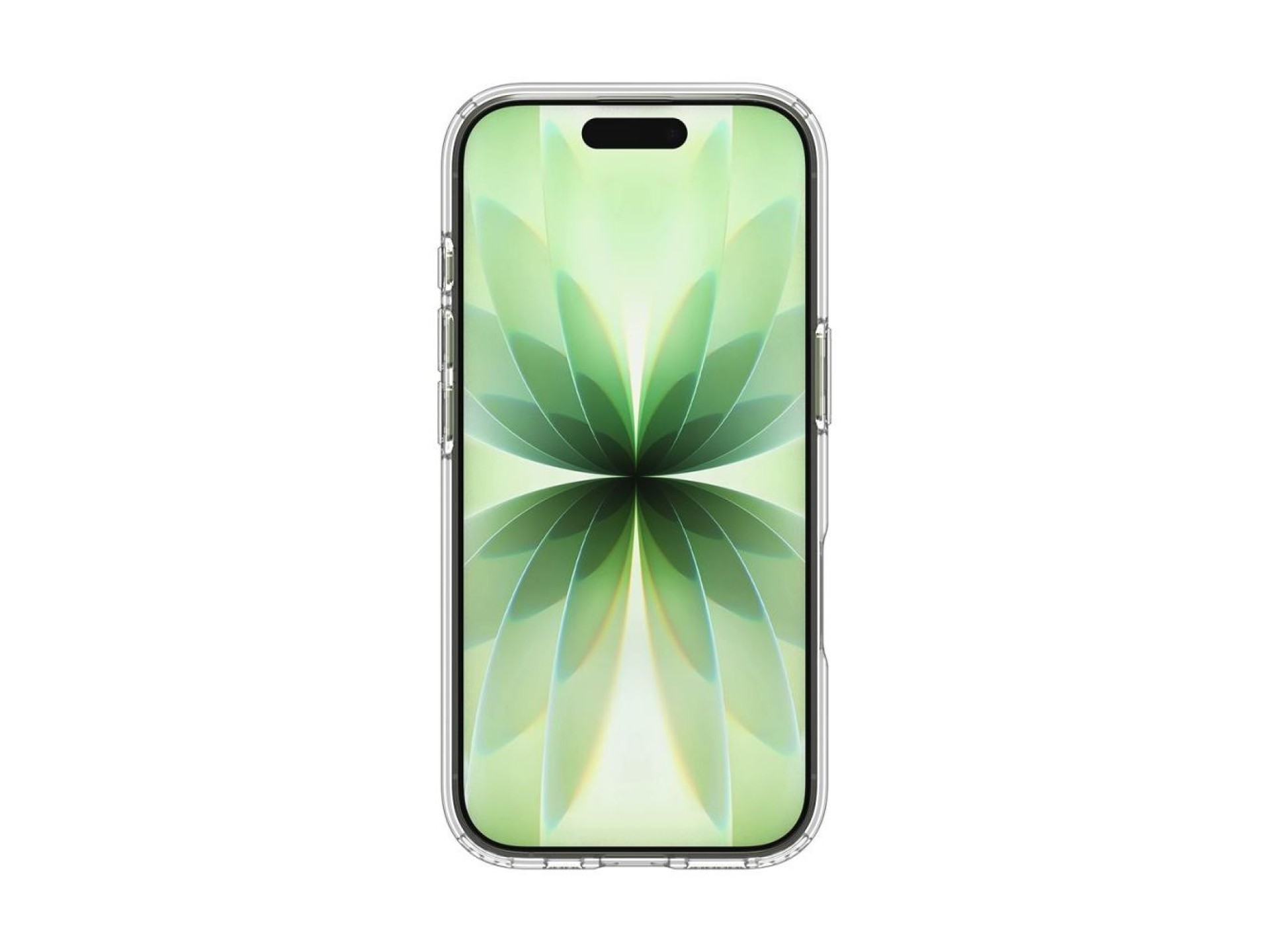 Funda Spigen Ultra Hybrid MagSafe para iPhone 17 - Transparente y blanca