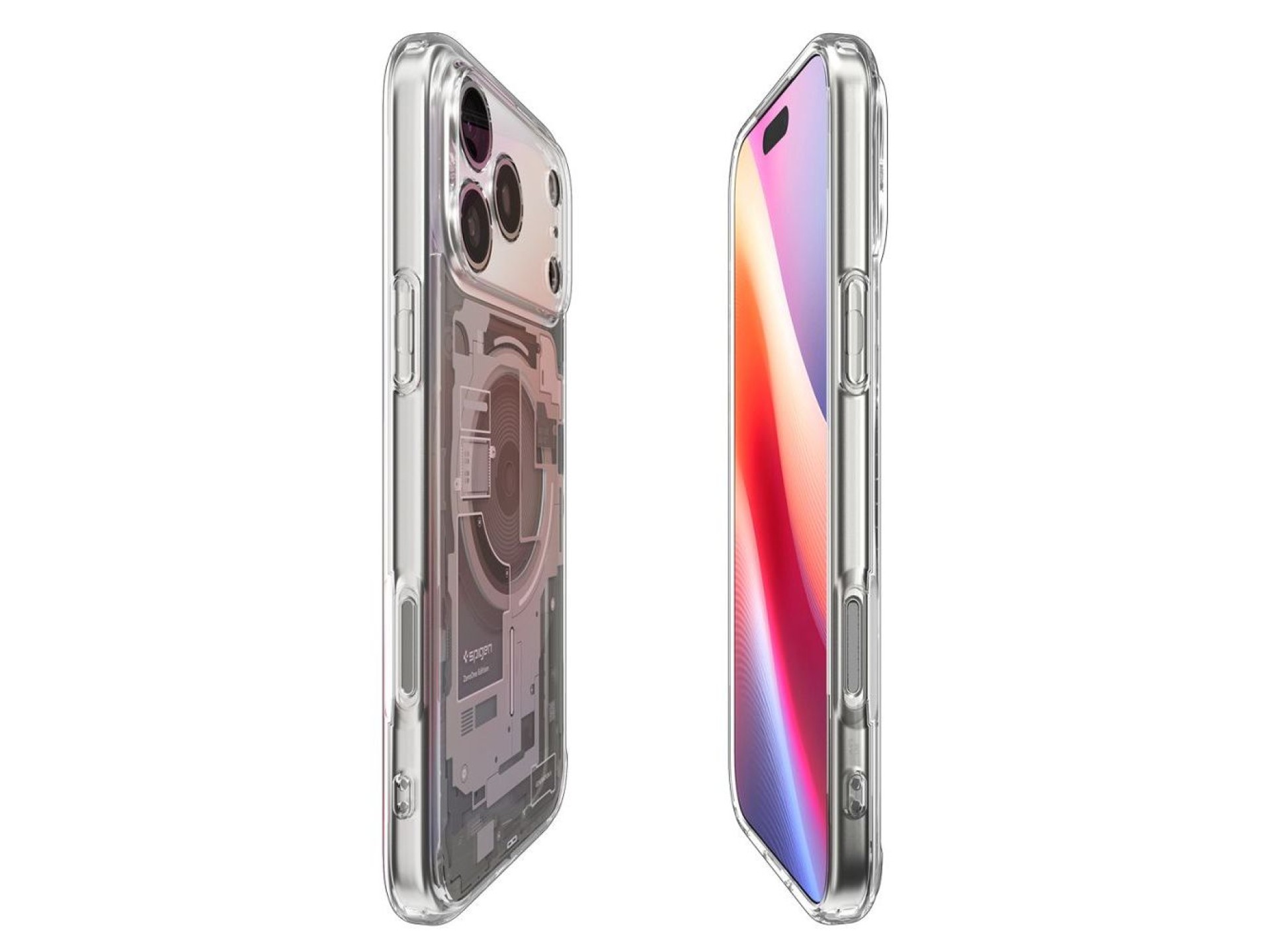 Funda Spigen Ultra Hybrid MagSafe para iPhone 17 Pro Zero One - titanio