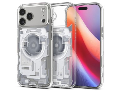 Funda Spigen Ultra Hybrid MagSafe para iPhone 17 Pro Zero One - Blanco