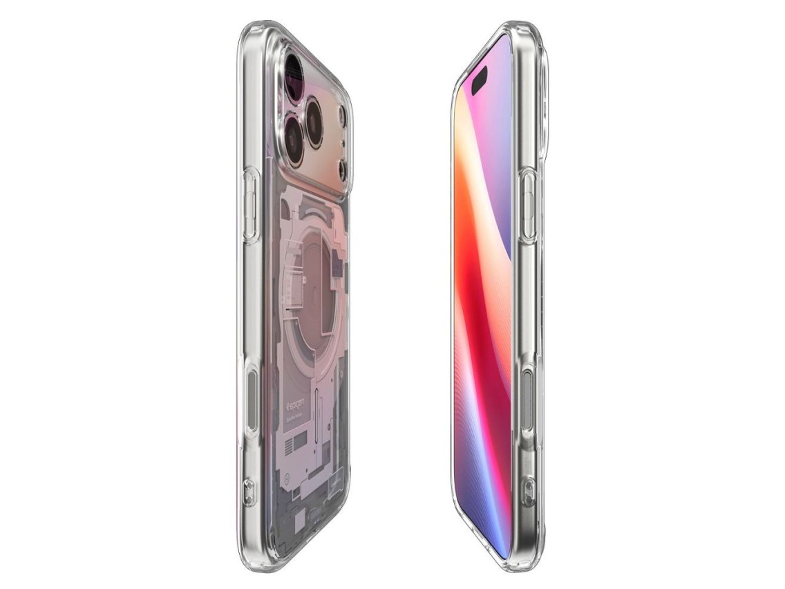 Funda Spigen Ultra Hybrid MagSafe para iPhone 17 Pro Zero One - Blanco
