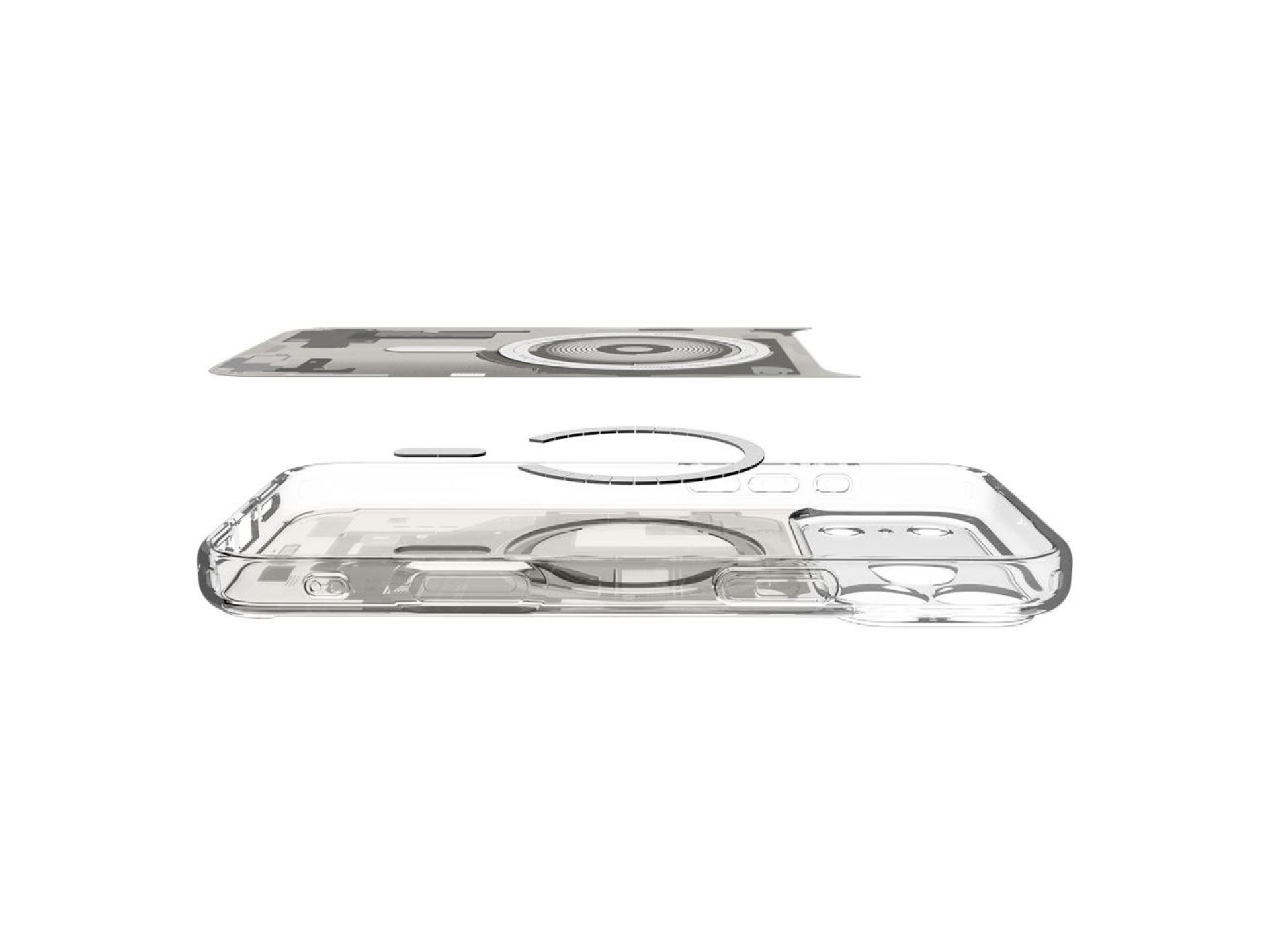 Funda Spigen Ultra Hybrid MagSafe para iPhone 17 Pro Zero One - titanio
