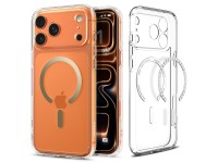 Spigen Ultra Hybrid MagSafe Case for iPhone 17 Pro - Transparent Gold