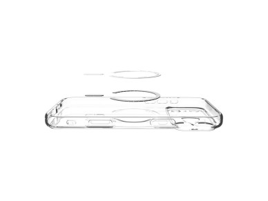 Spigen Ultra Hybrid MagSafe Case for iPhone 17 Pro - Transparent Gold Spigen Ultra Hybrid MagSafe Case for iPhone 17 Pro - Transparent Gold