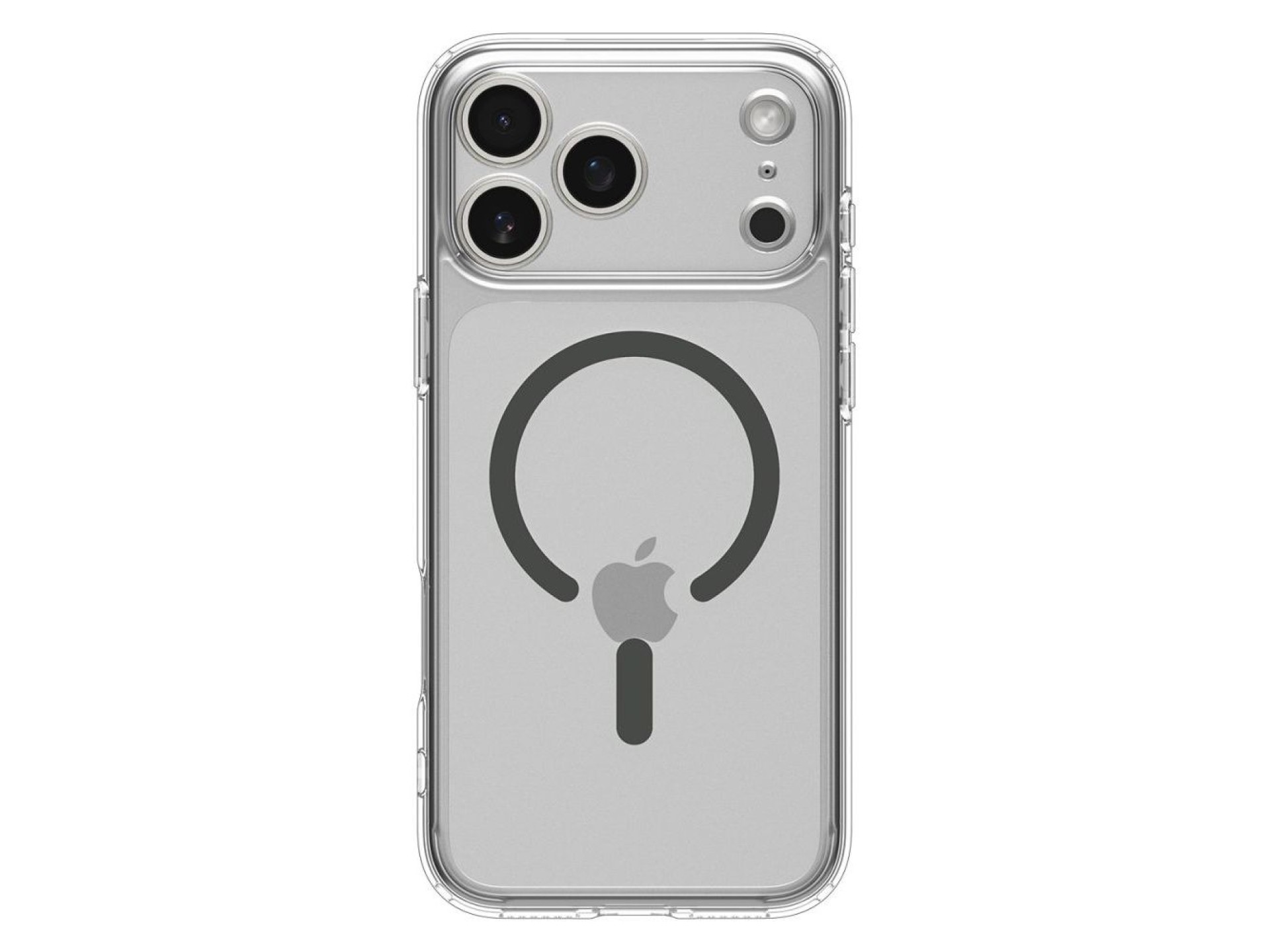 Spigen Ultra Hybrid MagSafe Case for iPhone 17 Pro - Clear Gray