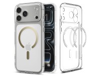 Spigen Ultra Hybrid MagSafe Case for iPhone 17 Pro Max - Transparent Gold