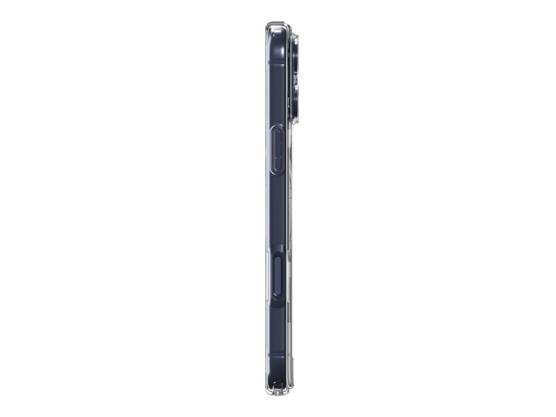 Capa Spigen Ultra Hybrid MagSafe para iPhone 17 Pro Max - Cinza Transparente