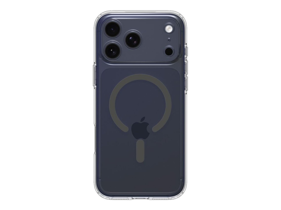 Capa Spigen Ultra Hybrid MagSafe para iPhone 17 Pro Max - Cinza Transparente