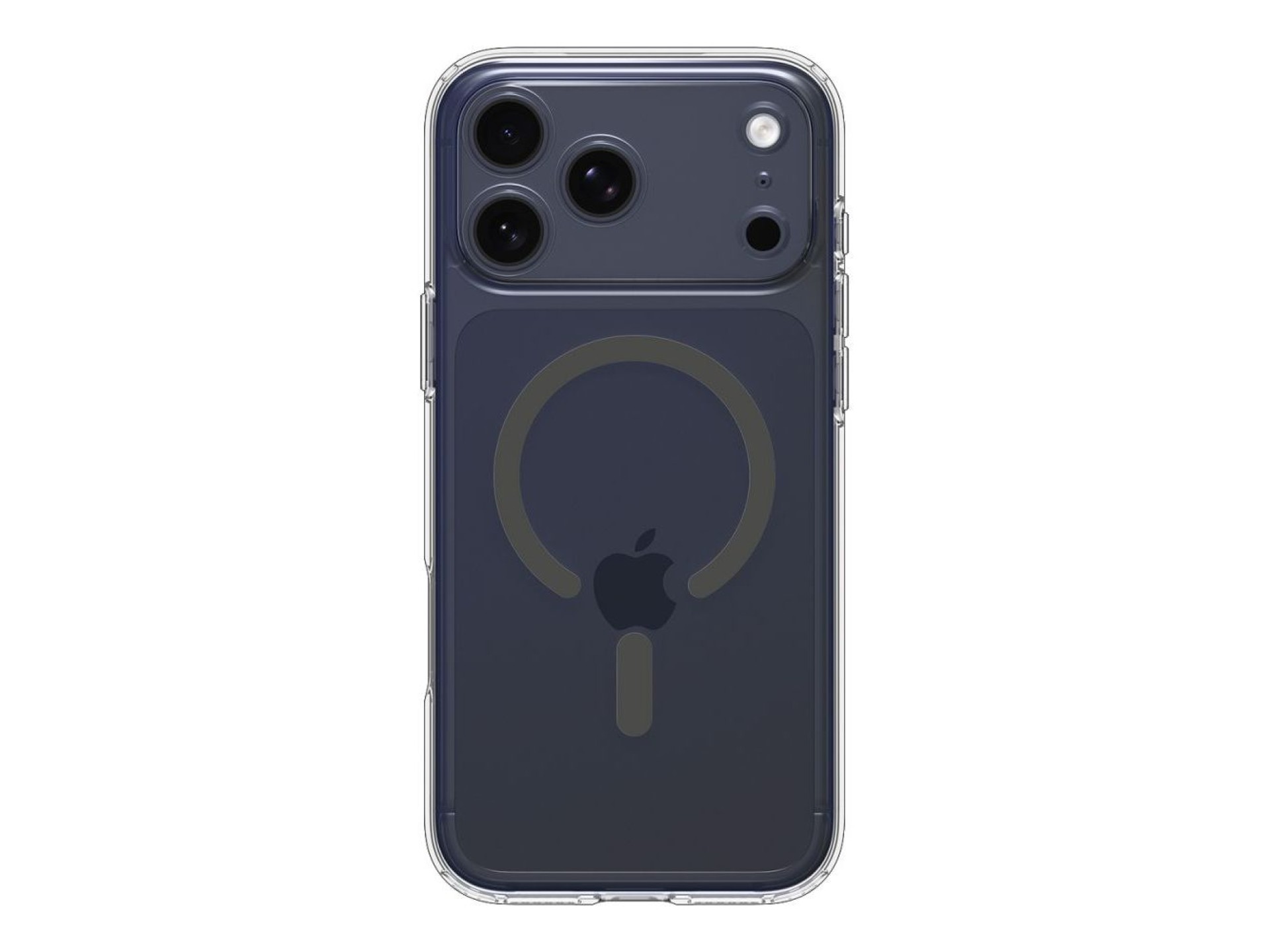 Capa Spigen Ultra Hybrid MagSafe para iPhone 17 Pro Max - Cinza Transparente