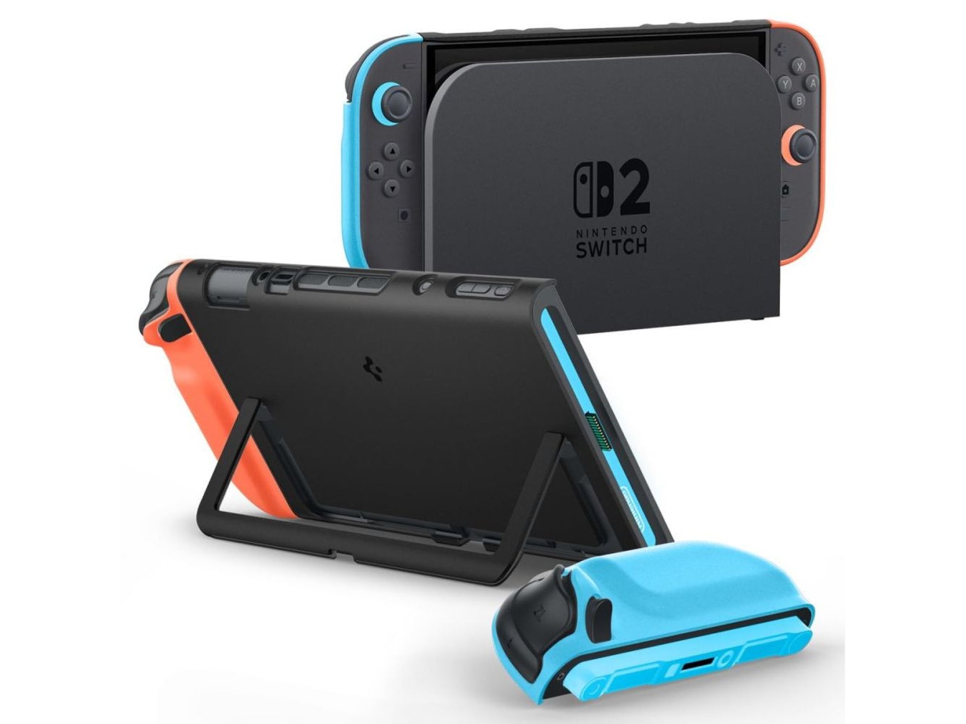 Capa Spigen Nano Pop para Nintendo Switch 2 - Preta