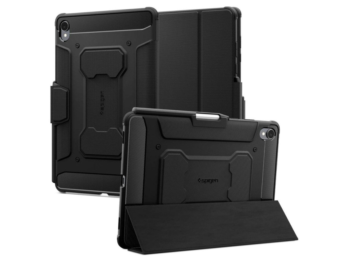 Funda Spigen Rugged Armor "Pro" para Samsung Galaxy Tab S11 11.0 - Negra