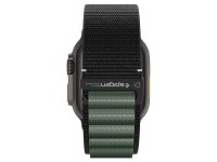 Correa Spigen WBF1 para Apple Watch 44 / 45 / 46 / 49 mm - Negra y Verde Correa Spigen WBF1 para Apple Watch 44 / 45 / 46 / 49 mm - Negra y Verde