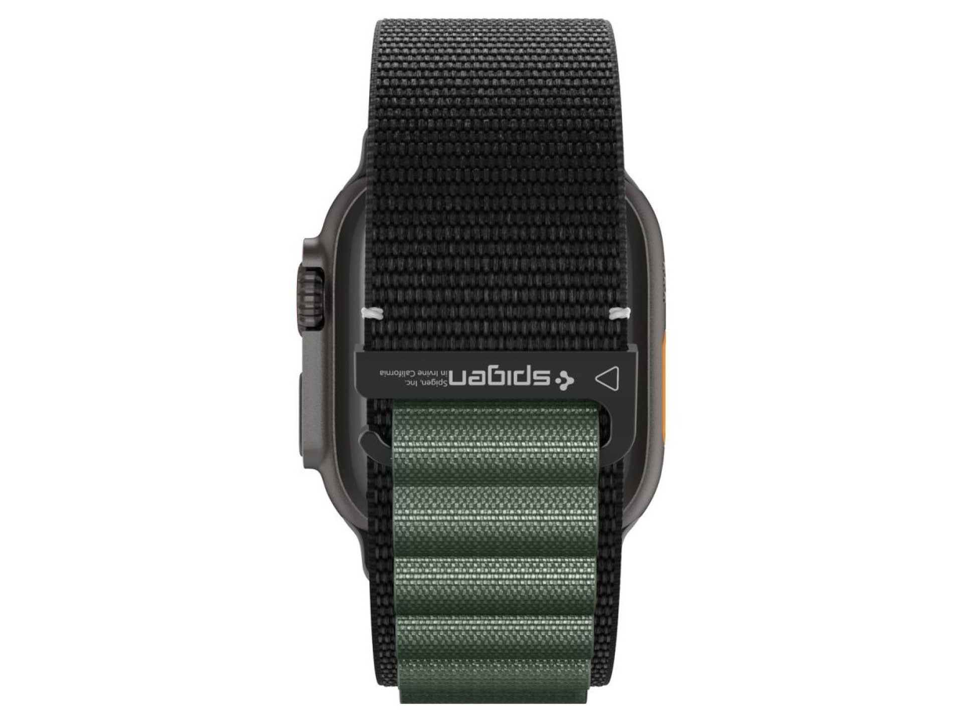 Correa Spigen WBF1 para Apple Watch 44 / 45 / 46 / 49 mm - Negra y Verde