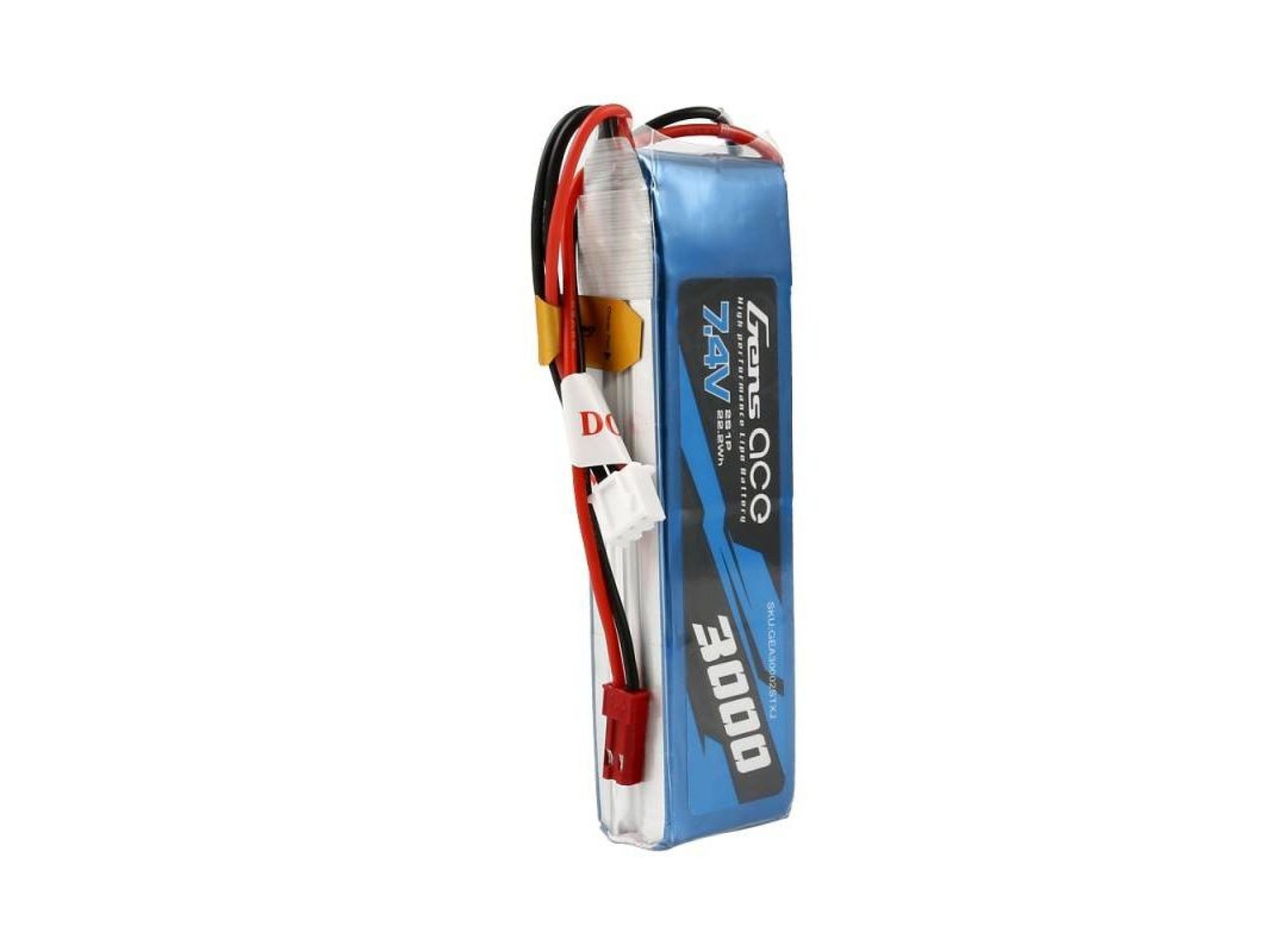 Batería Gens Ace 3000mAh 7.4V 1C 2S1P LiPo