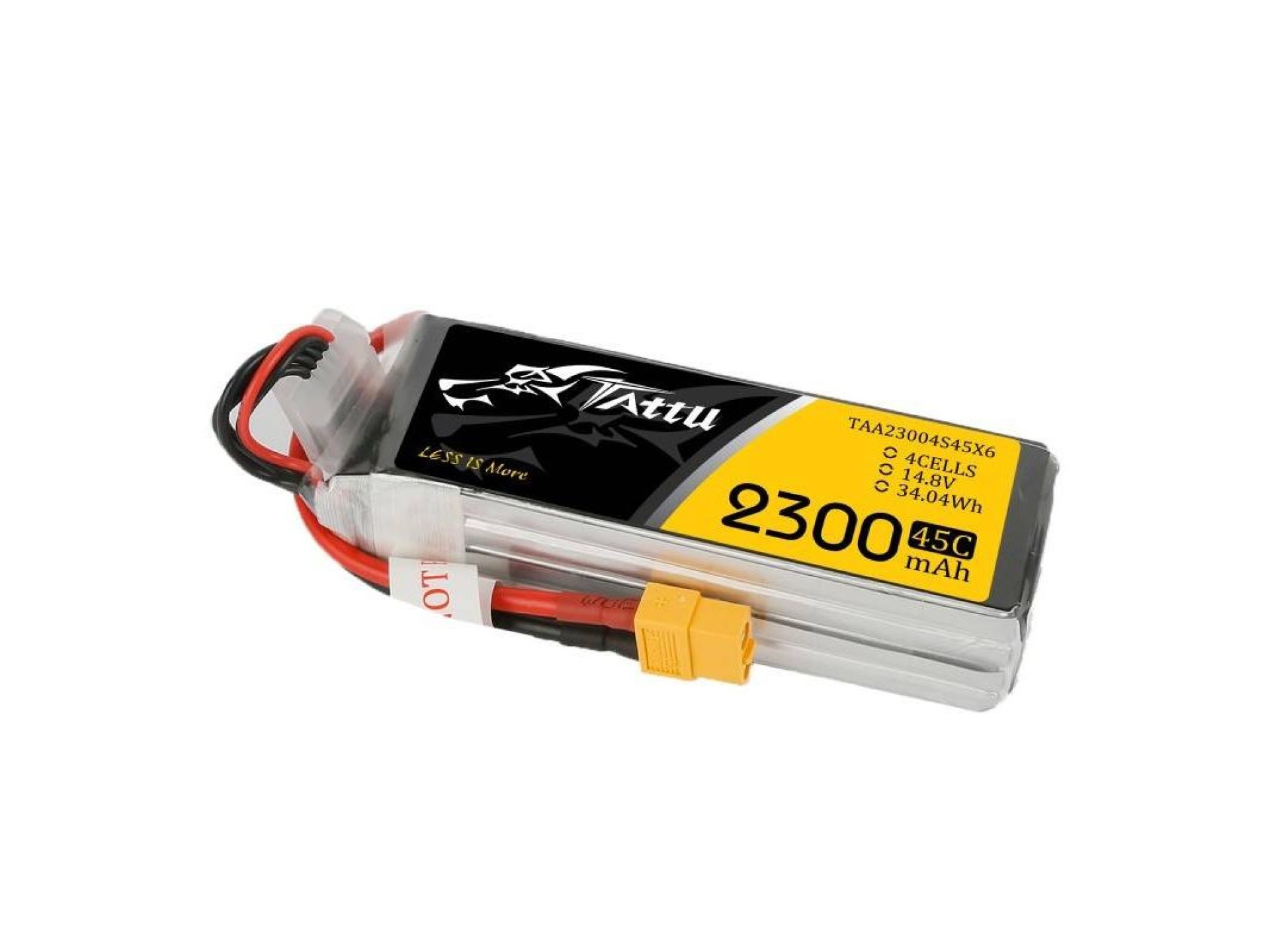Battery Tattu 2300mAh 14,8V 75C 4S1P XT60