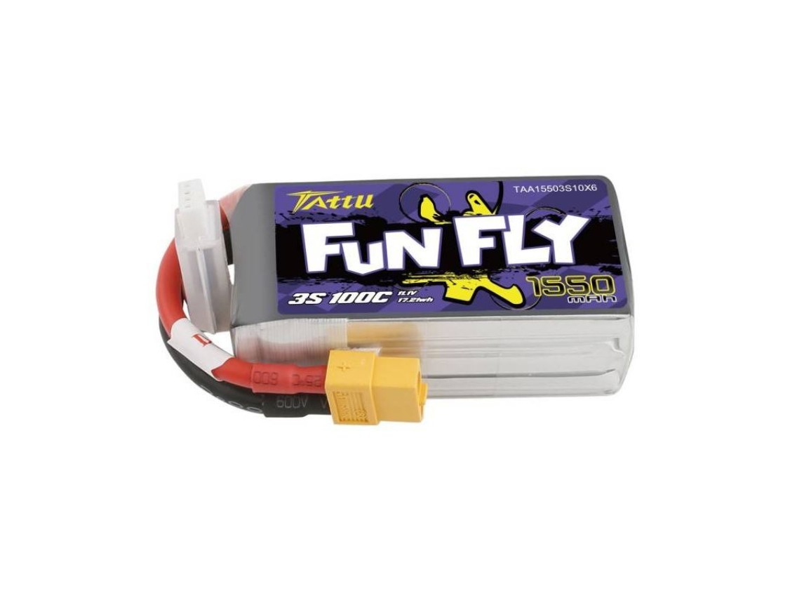 Battery Tattu Funfly 1550mAh 11,1V 100C 3S1P