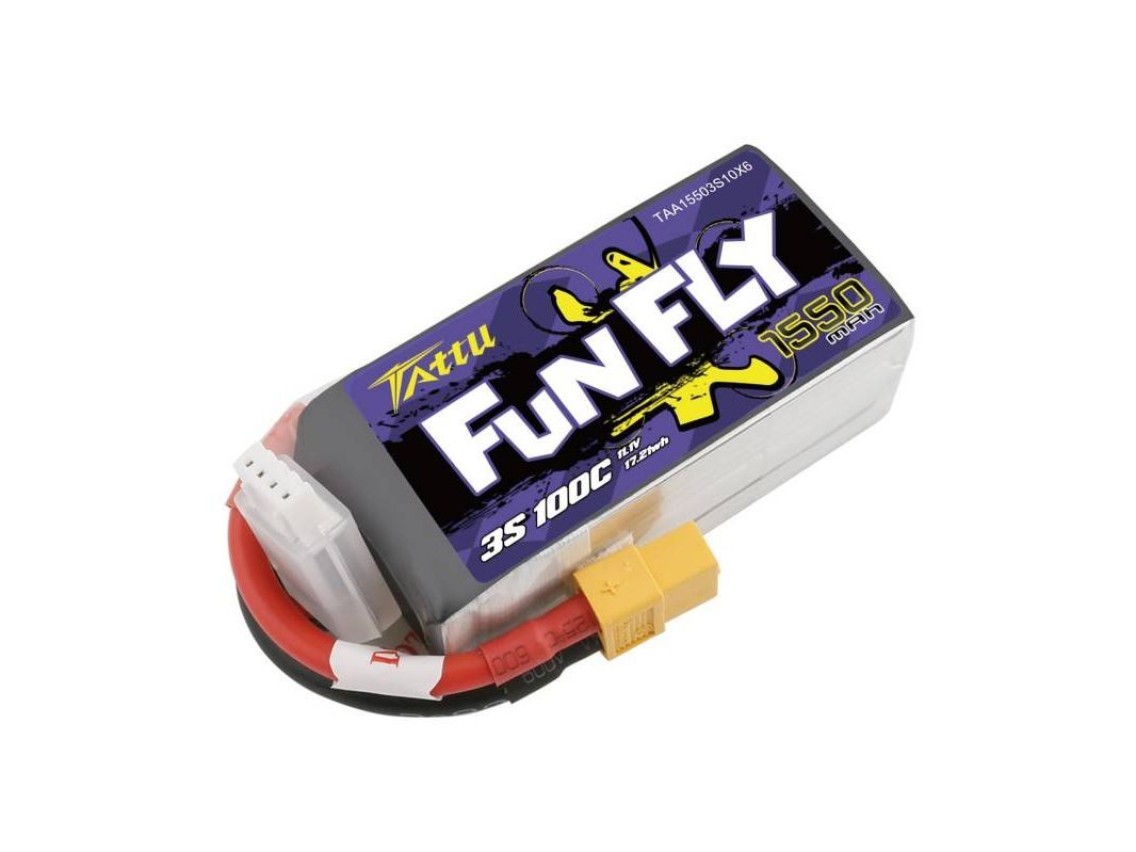 Battery Tattu Funfly 1550mAh 11,1V 100C 3S1P