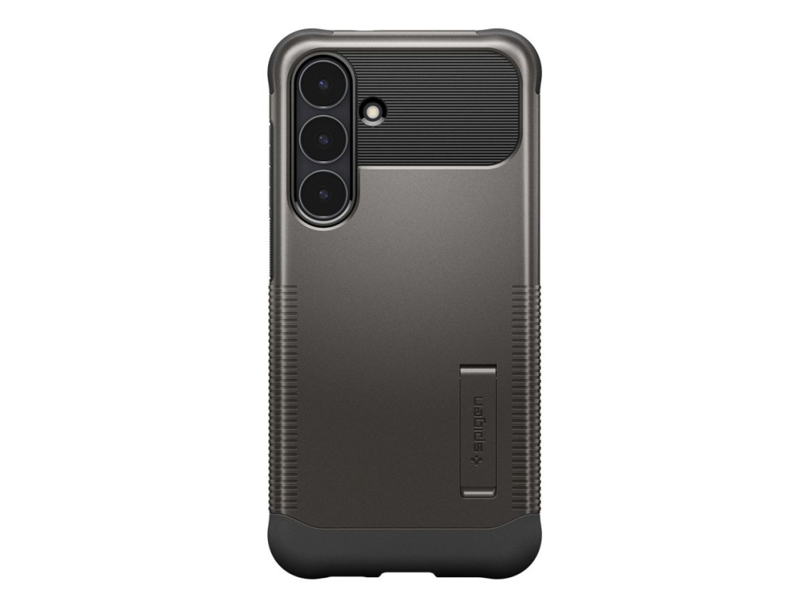 Capa Spigen Slim Armor Mag MagSafe para Samsung Galaxy S25 FE - Cinza